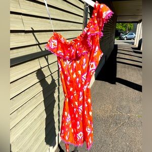 Mud Pie one shoulder Dress size M (new with tags)